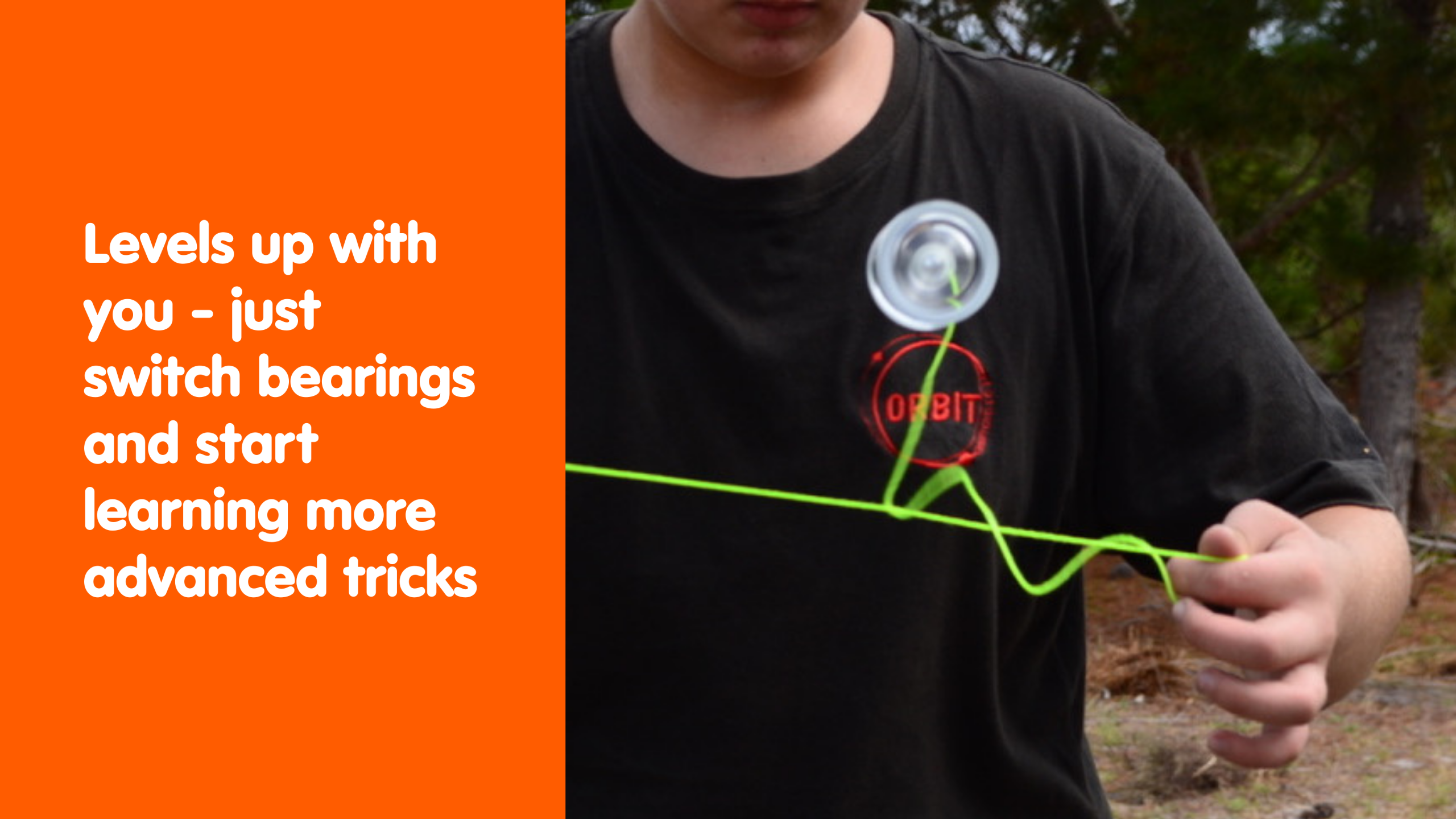 Levels up with you - just switch bearings and start learning more advanced tricks